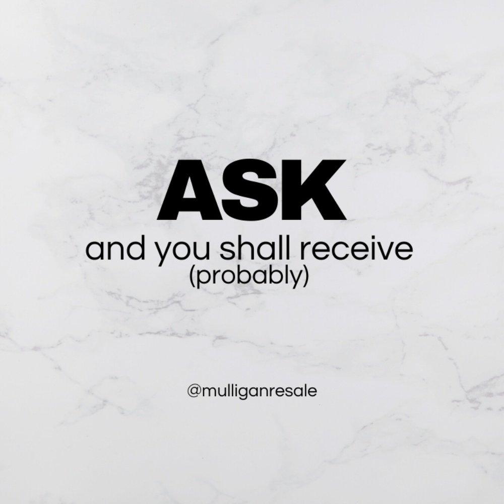 Make An Offer! I'll either accept or counter, I'm open to all reasonable offers!